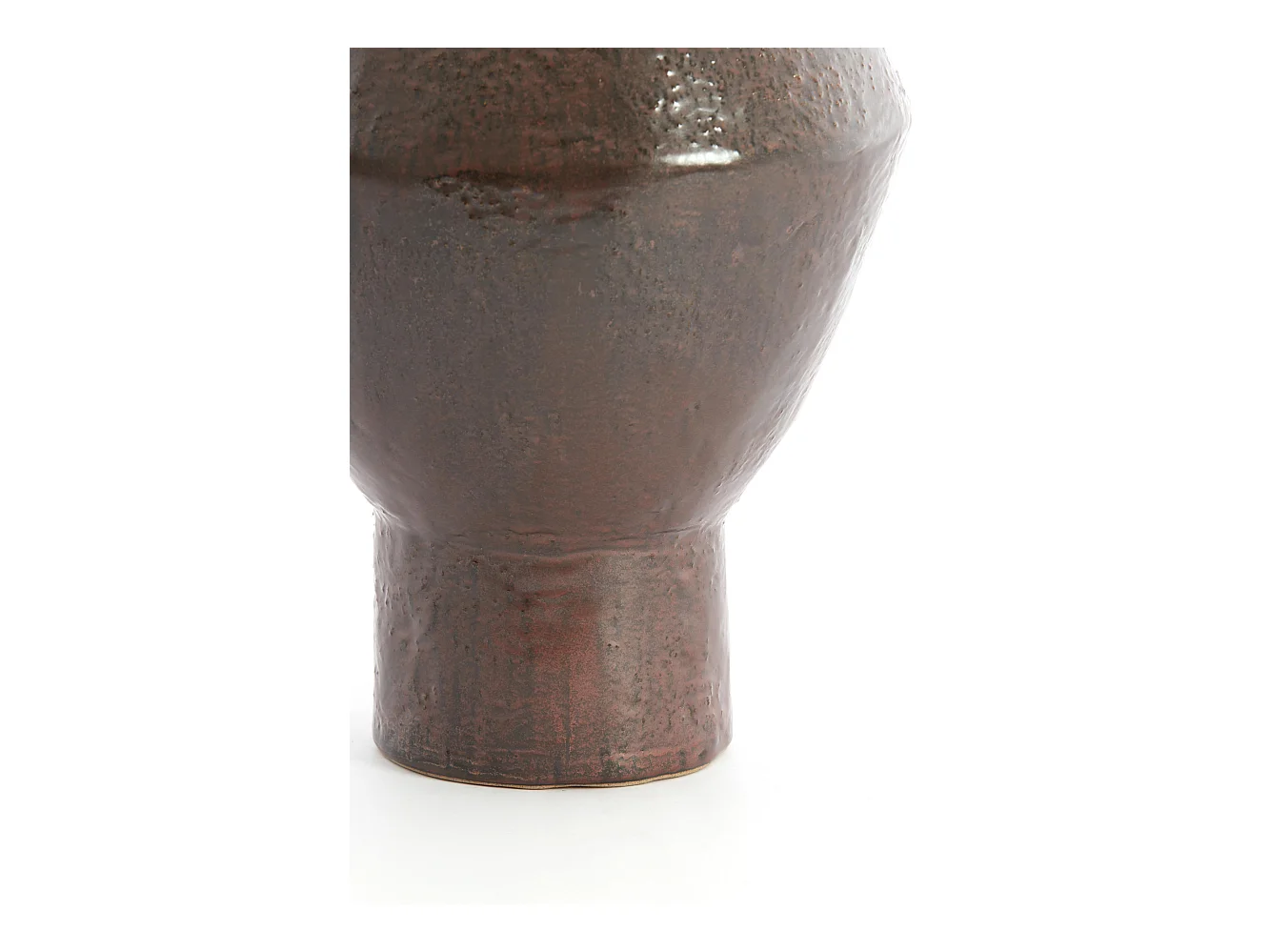 Vase VASORA - Ø29x41 cm - Marron