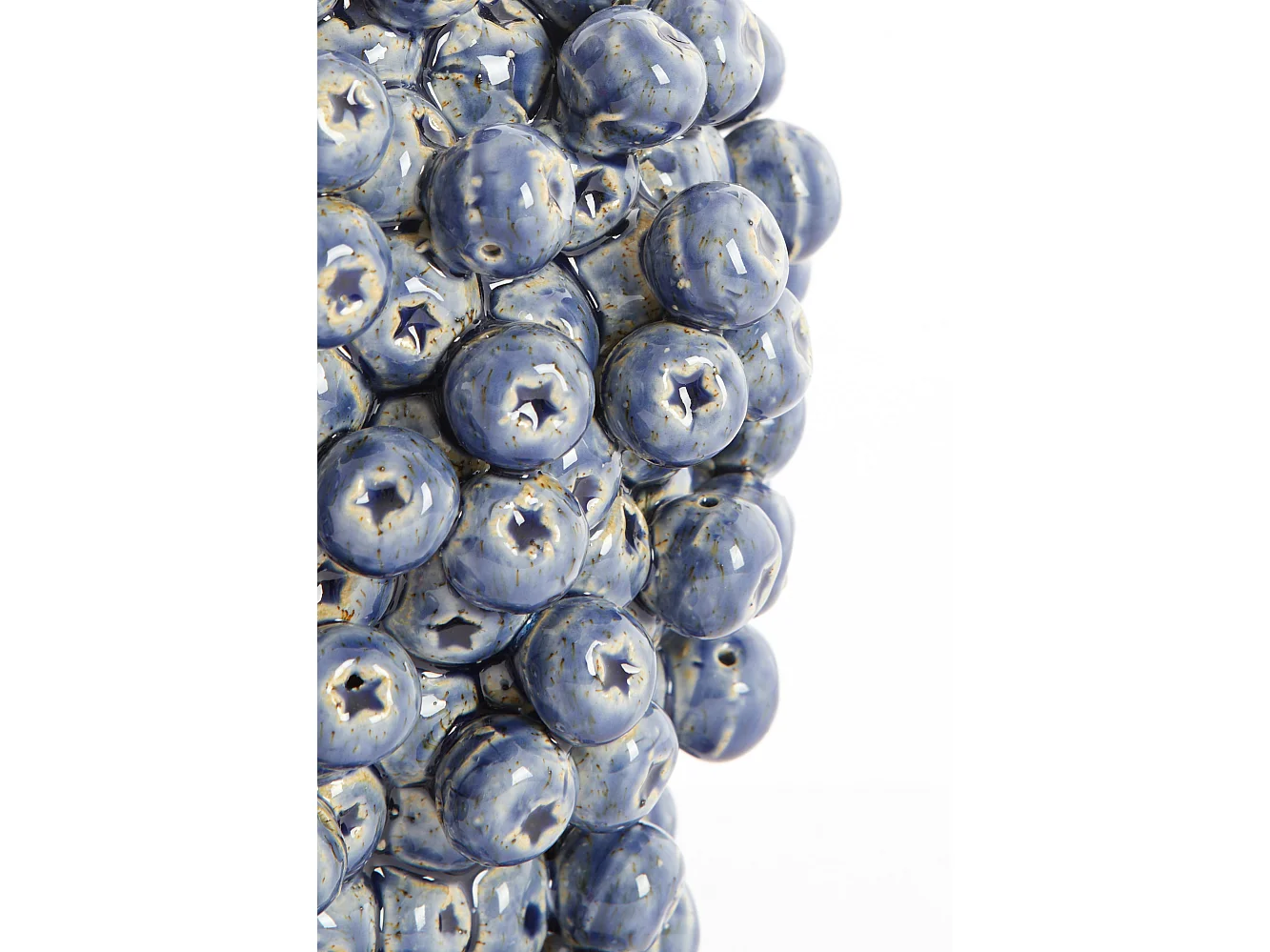 Vase Baies - Ø20x22,5 cm - Bleu