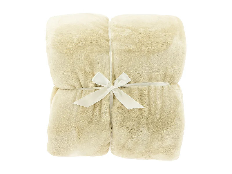 Plaid Silke 150x200cm - Blanc Colombe