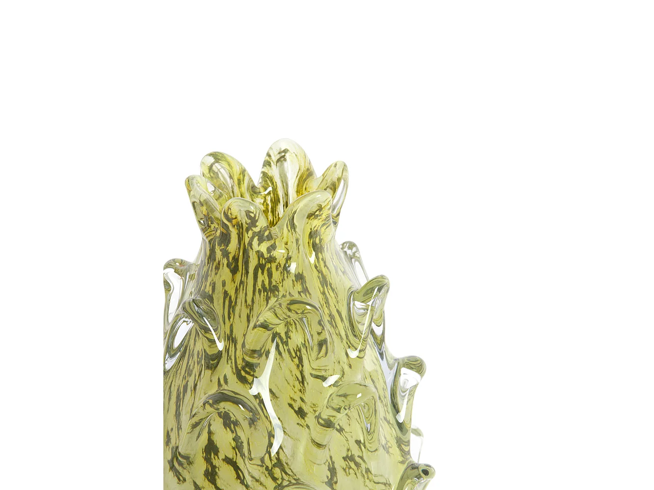 Vase DESMIRA - Ø14x21,5 cm - Vert
