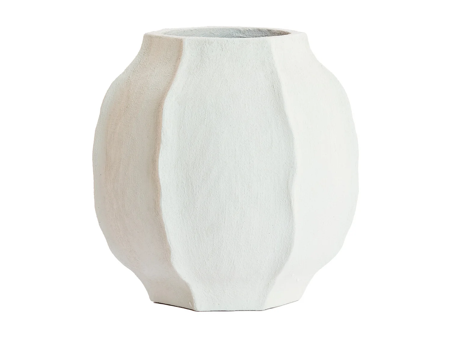 Vase SAPHIRA - Ø40x40,5 cm - Blanc