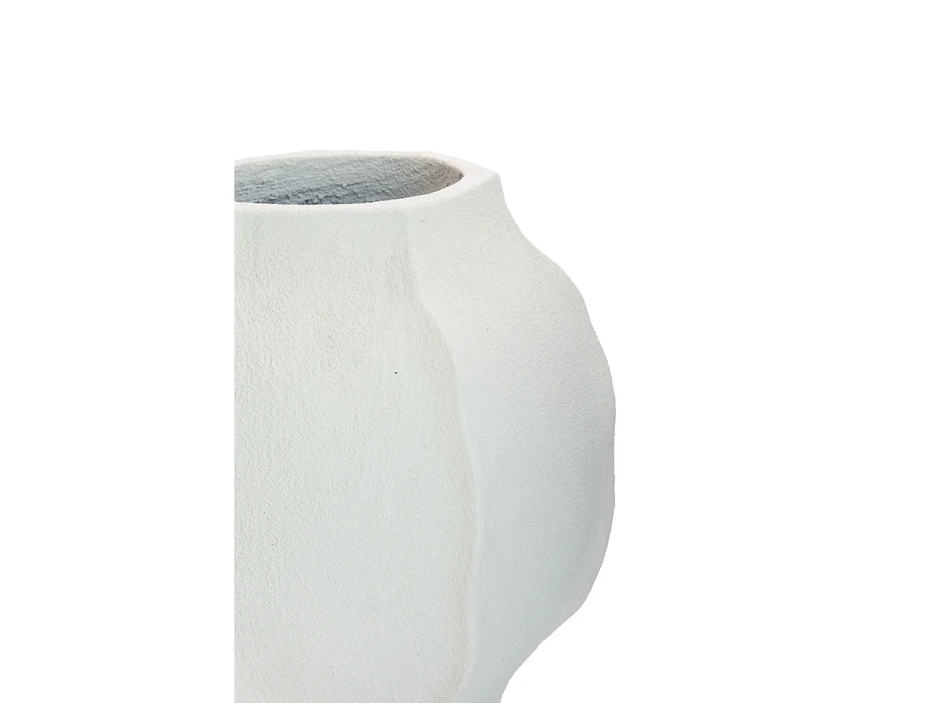 Vase SAPHIRA - Ø40x40,5 cm - Blanc