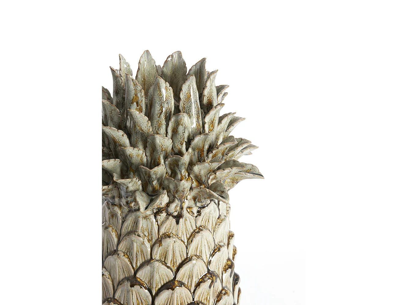 Ornement NANASI - Ø29x55,5 cm - Vert