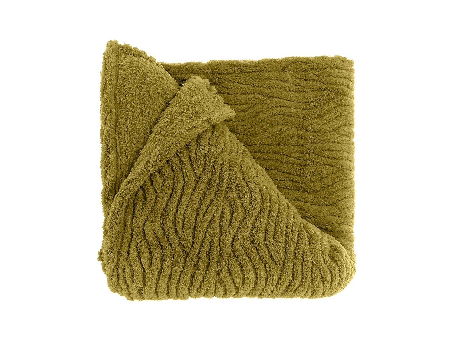 Plaid Clio 150x200cm - Vert Mousse