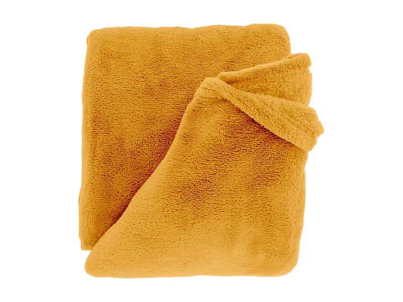 Plaid Justin 150x200cm - Leuchtendes Gelb