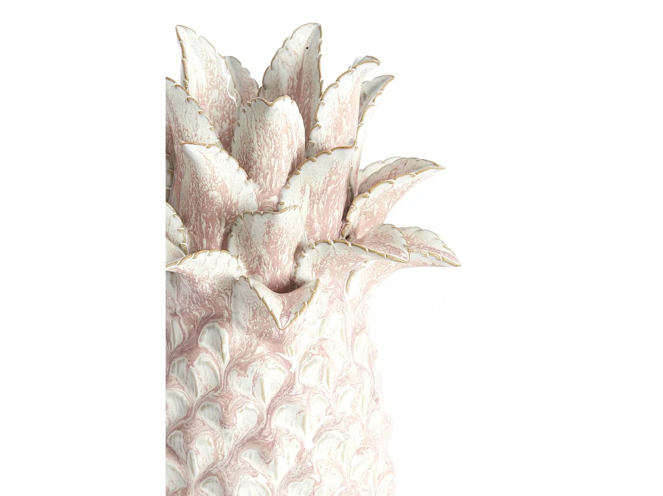 Ornement NANASI - Ø18x30,5 cm - Rose