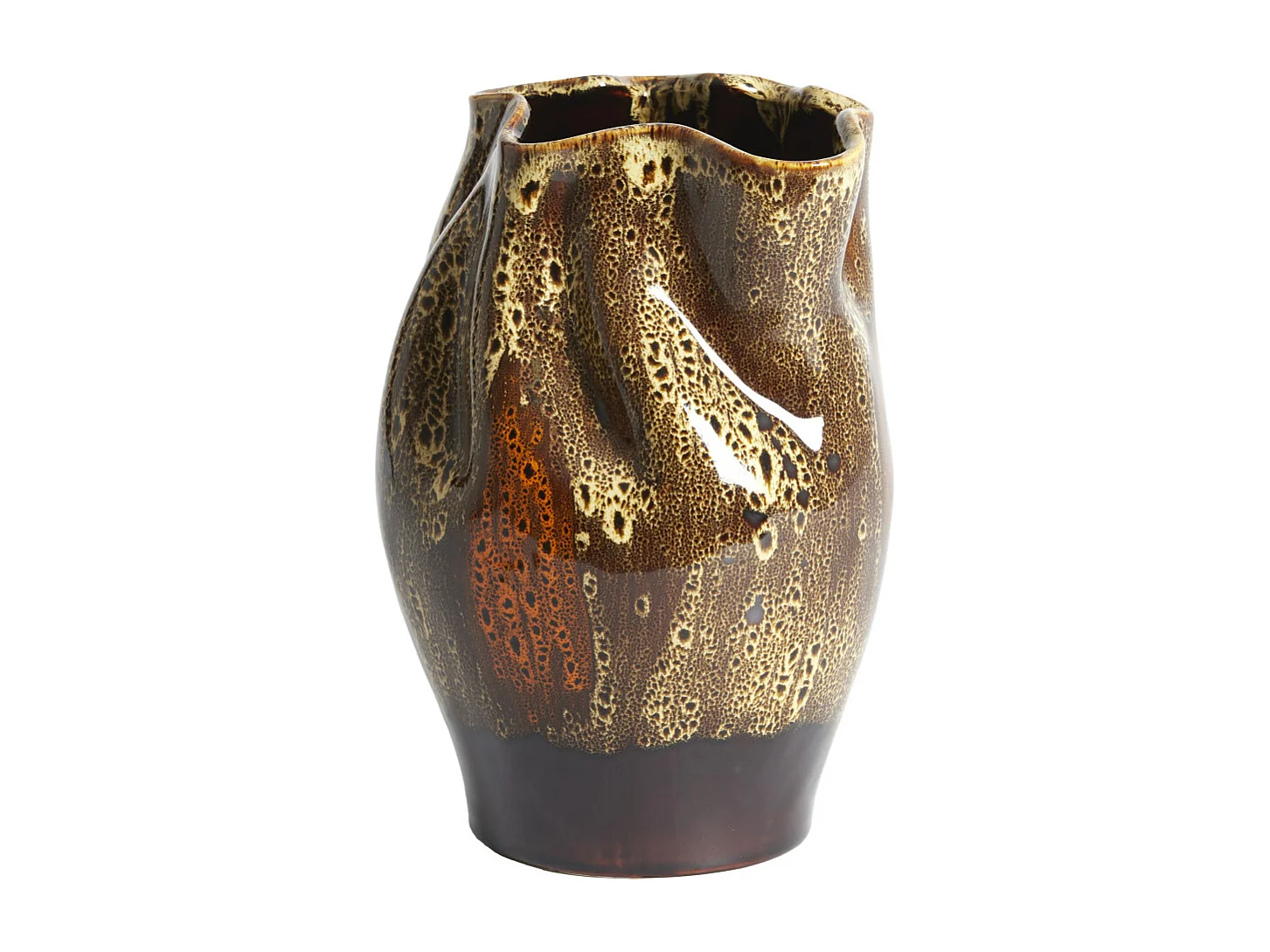 Vase ALTHEA - 22,5x20,5x30 cm - Orange