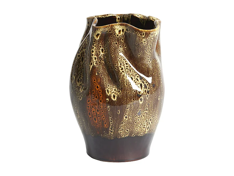 Vase ALTHEA - 22,5x20,5x30 cm - Orange