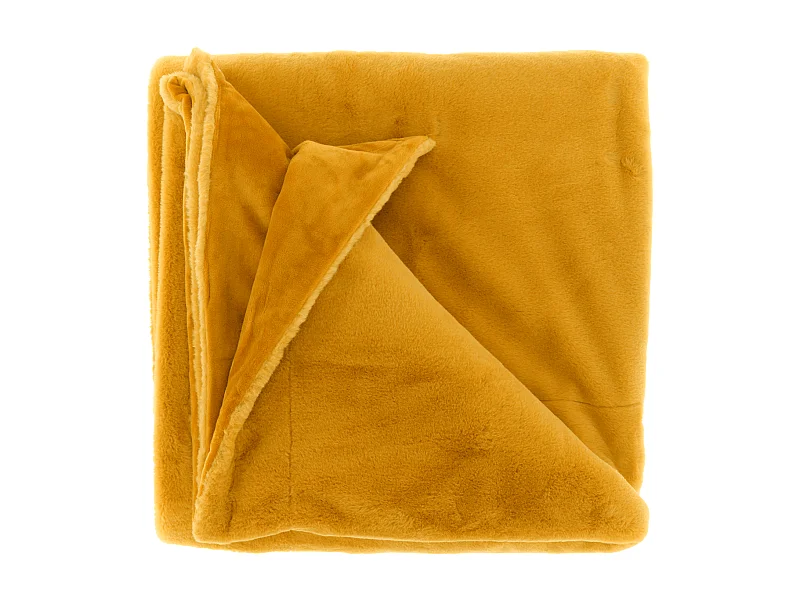 Plaid Klaas 150x200cm - Glowy Yellow