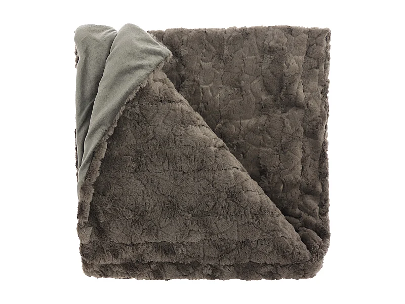 Plaid Veerle 150x200cm - Taupe