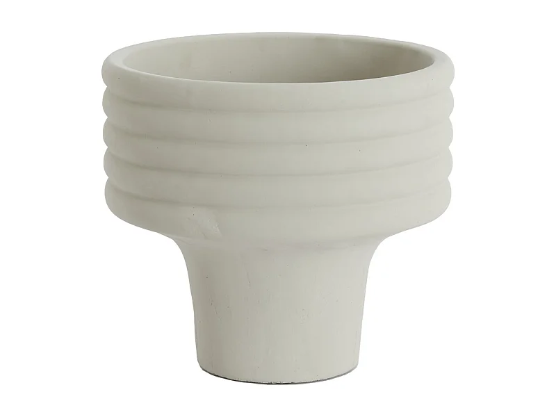 Vase SYLVA - Ø30x27 cm - Blanc