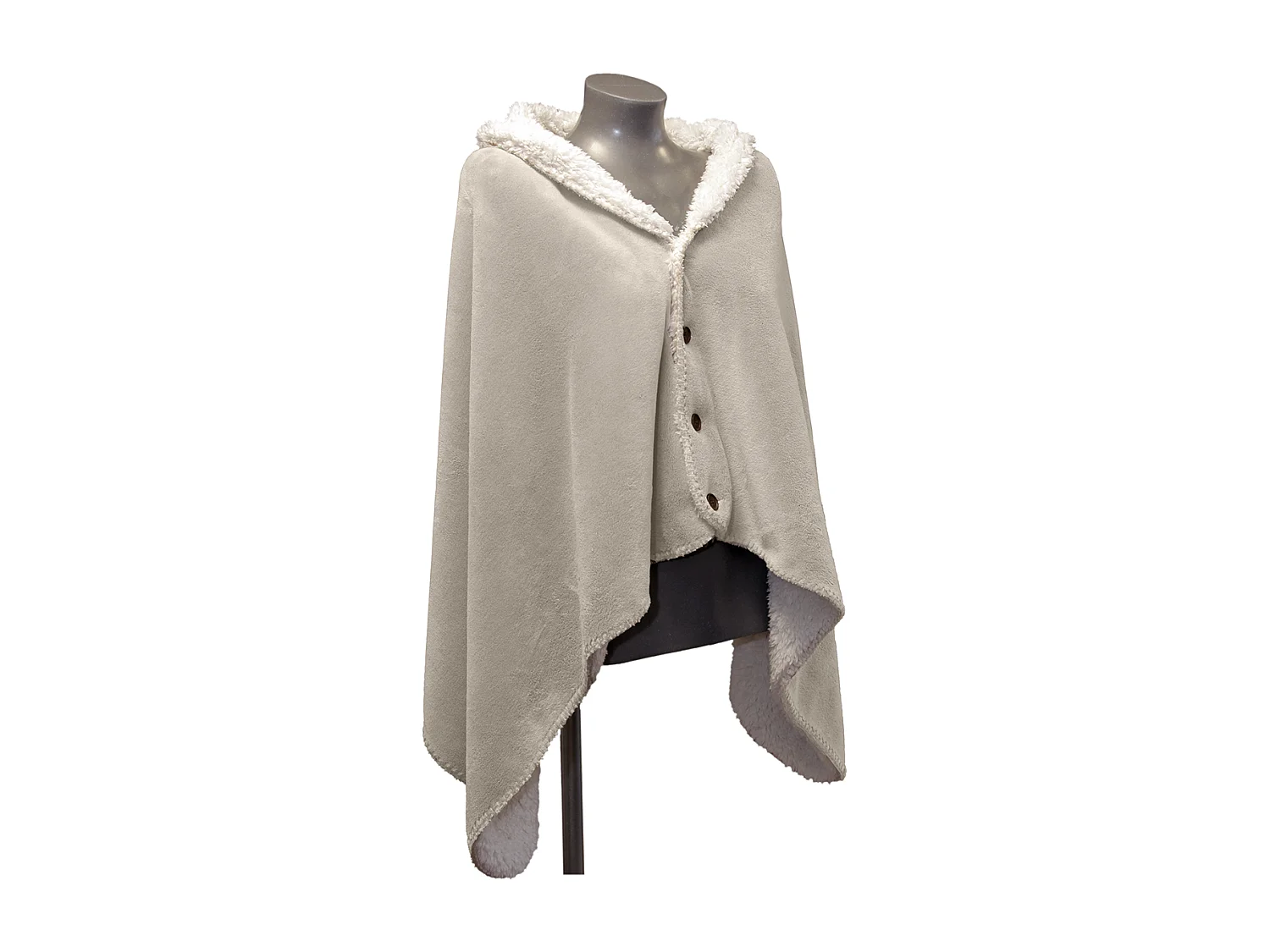 Omslagplaid Coby 75x150cm - Chateau Grey