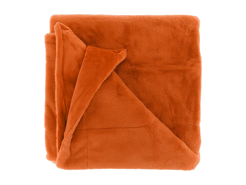 Plaid Klaas 150x200cm - Orange Flame