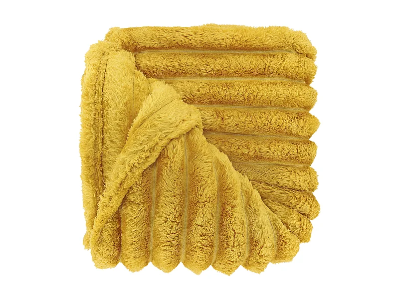 Plaid Romee 150x200cm - Leuchtendes Gelb