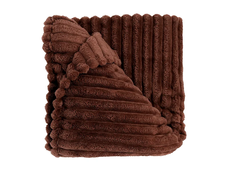 Plaid Lex 150x200cm - Marron Rocheux