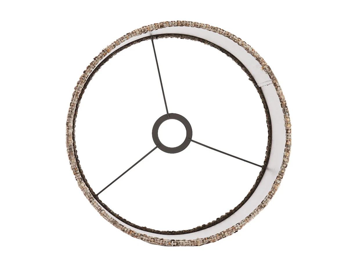 Abat-jour OSIRE - Ø30x32 cm - Gris