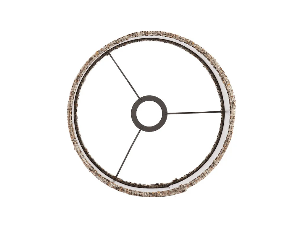 Abat-jour OSIRE - Ø25x27 cm - Gris