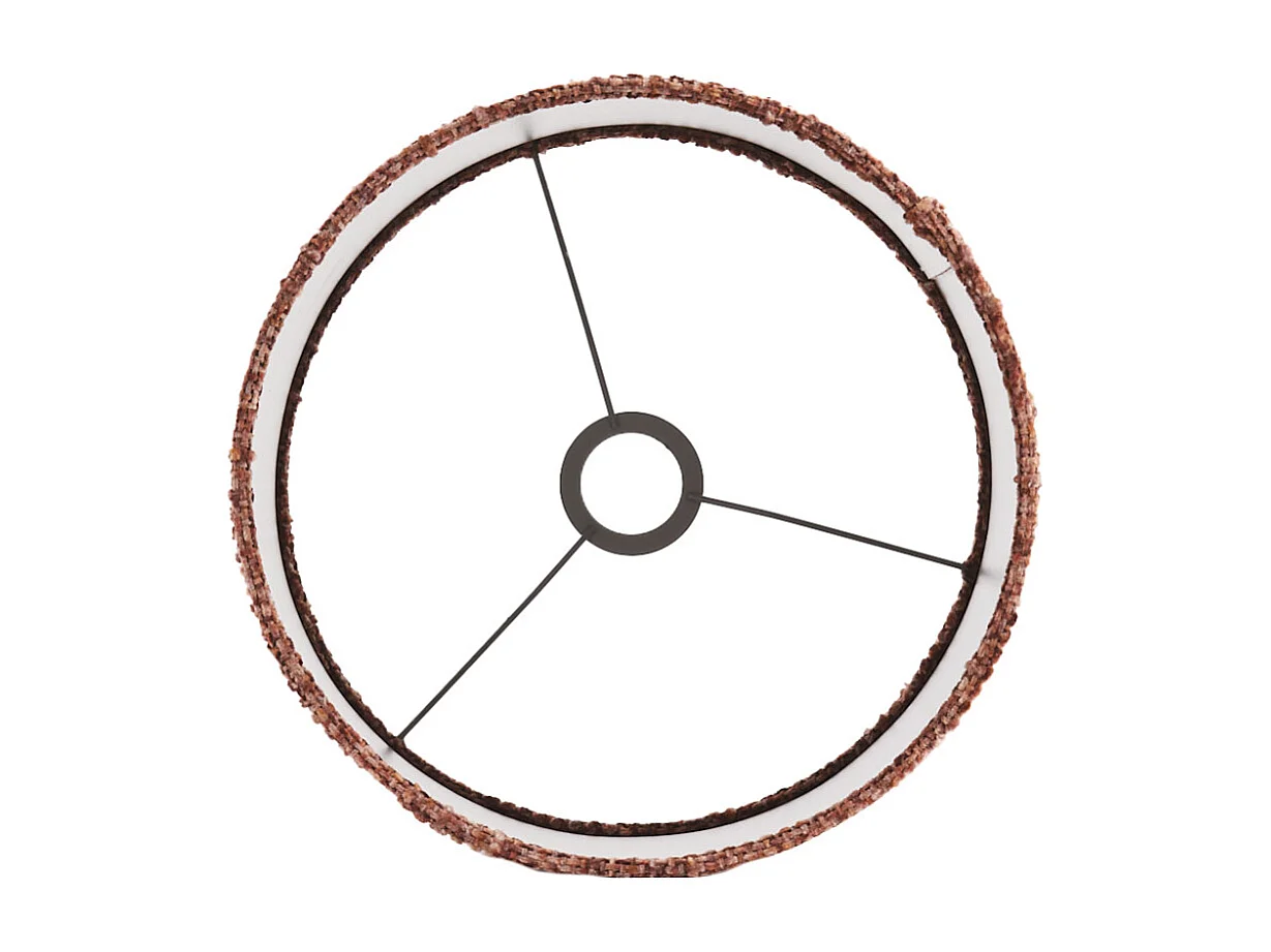 Abat-jour OSIRE - Ø30x32 cm - Rouge