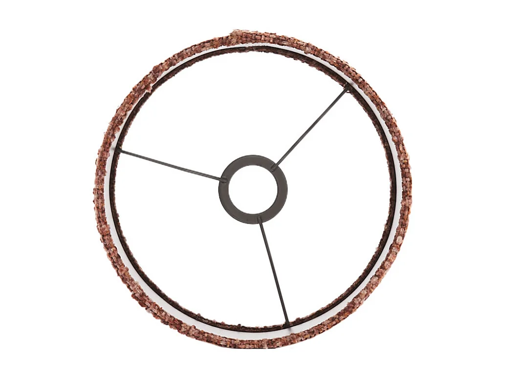 Abat-jour OSIRE - Ø25x27 cm - Rouge