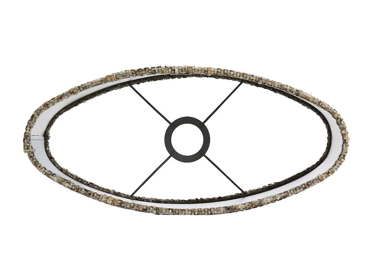 Abat-jour OSIRE - 38x17,5x28 cm - Gris