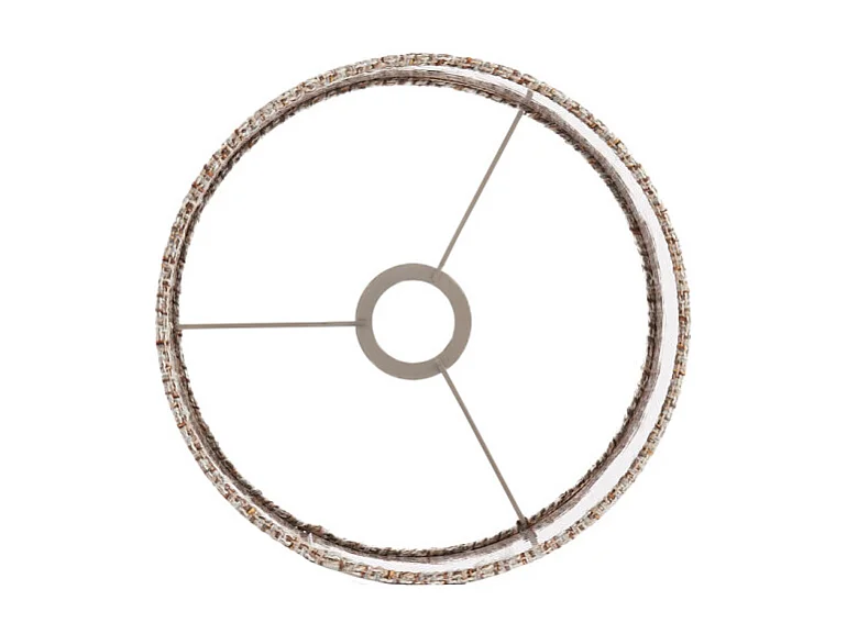 Abat-jour OKAVI - Ø25x27 cm - Marron