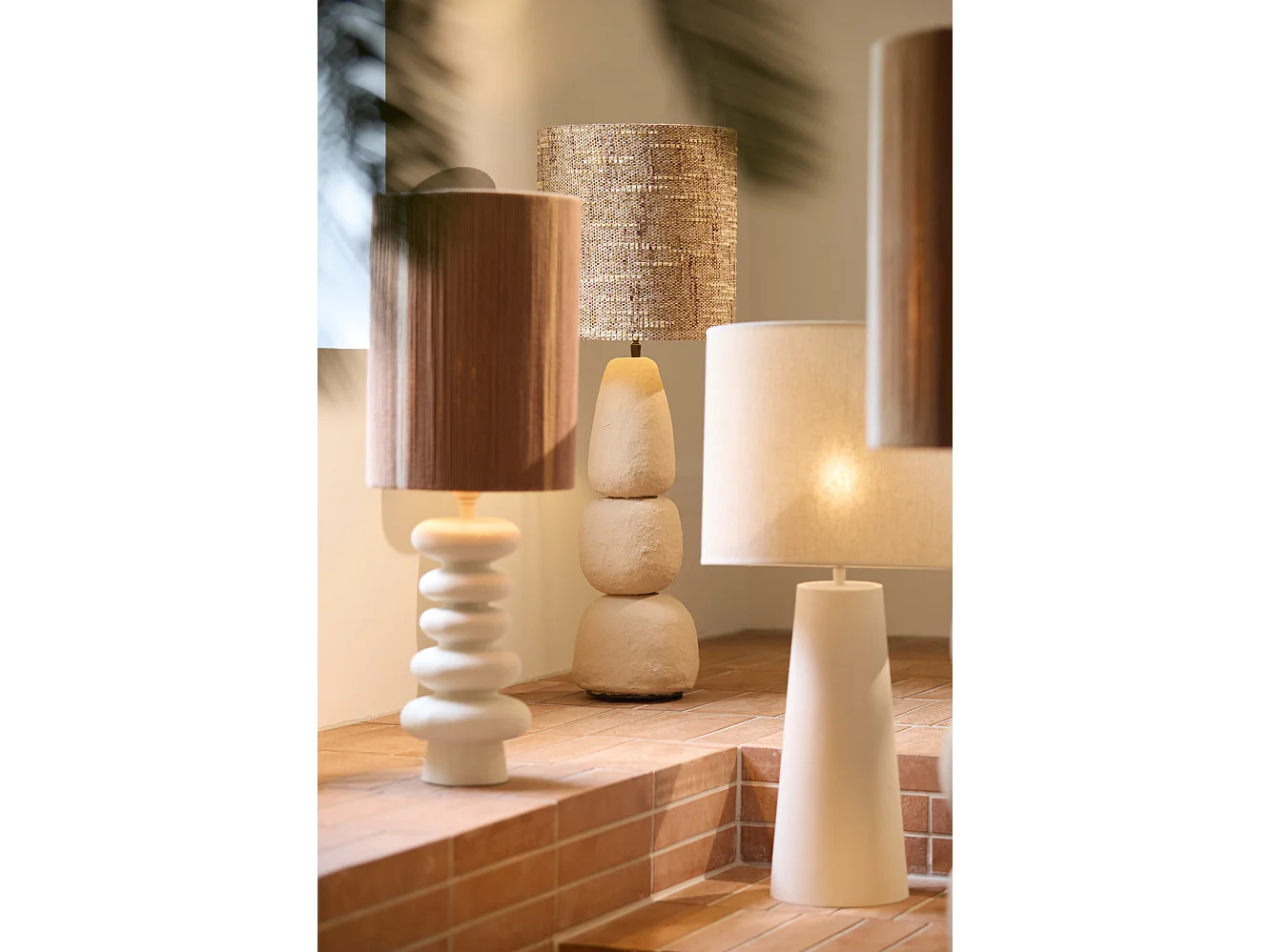 Abat-jour OSIRE - Ø40x30 cm - Gris