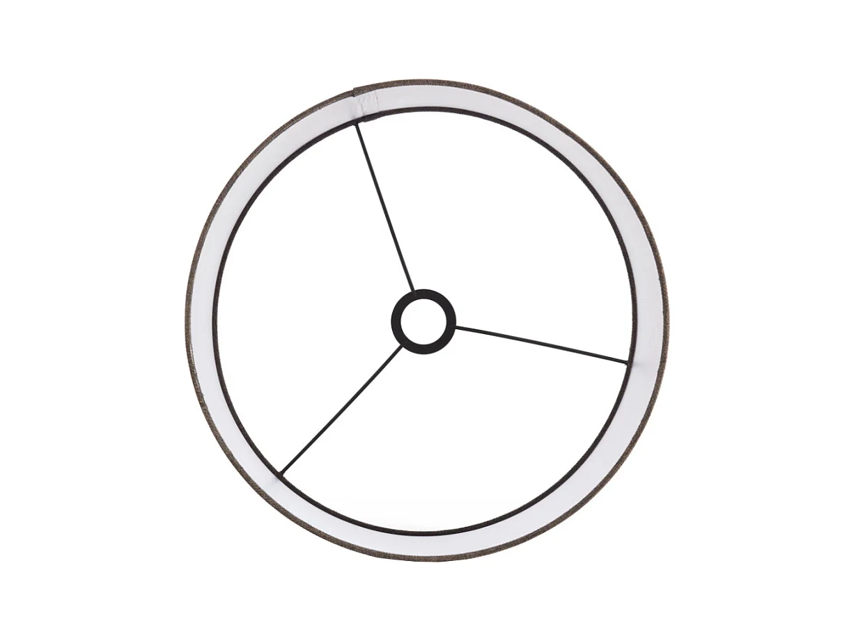 Abat-jour BRANFO - Ø40x30 cm - Marron