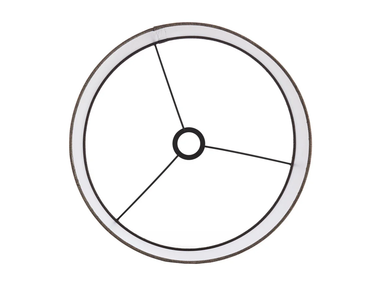 Abat-jour BRANFO - Ø40x30 cm - Marron