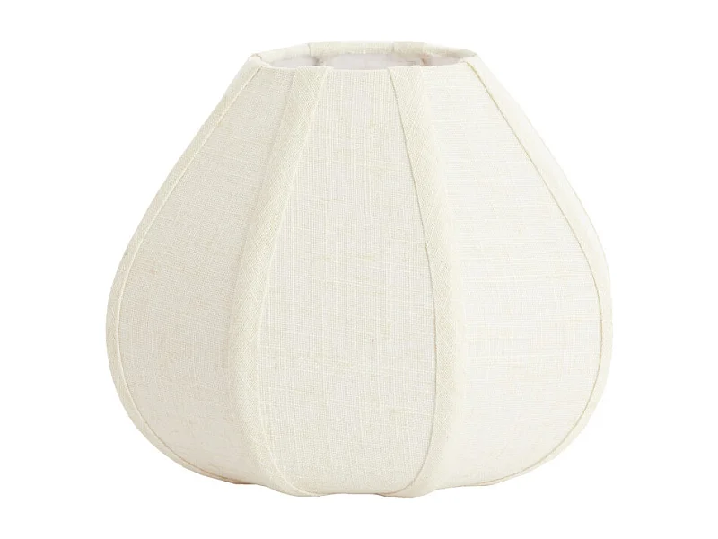 Abat-jour SORELLA - Ø23x18,5 cm - Blanc