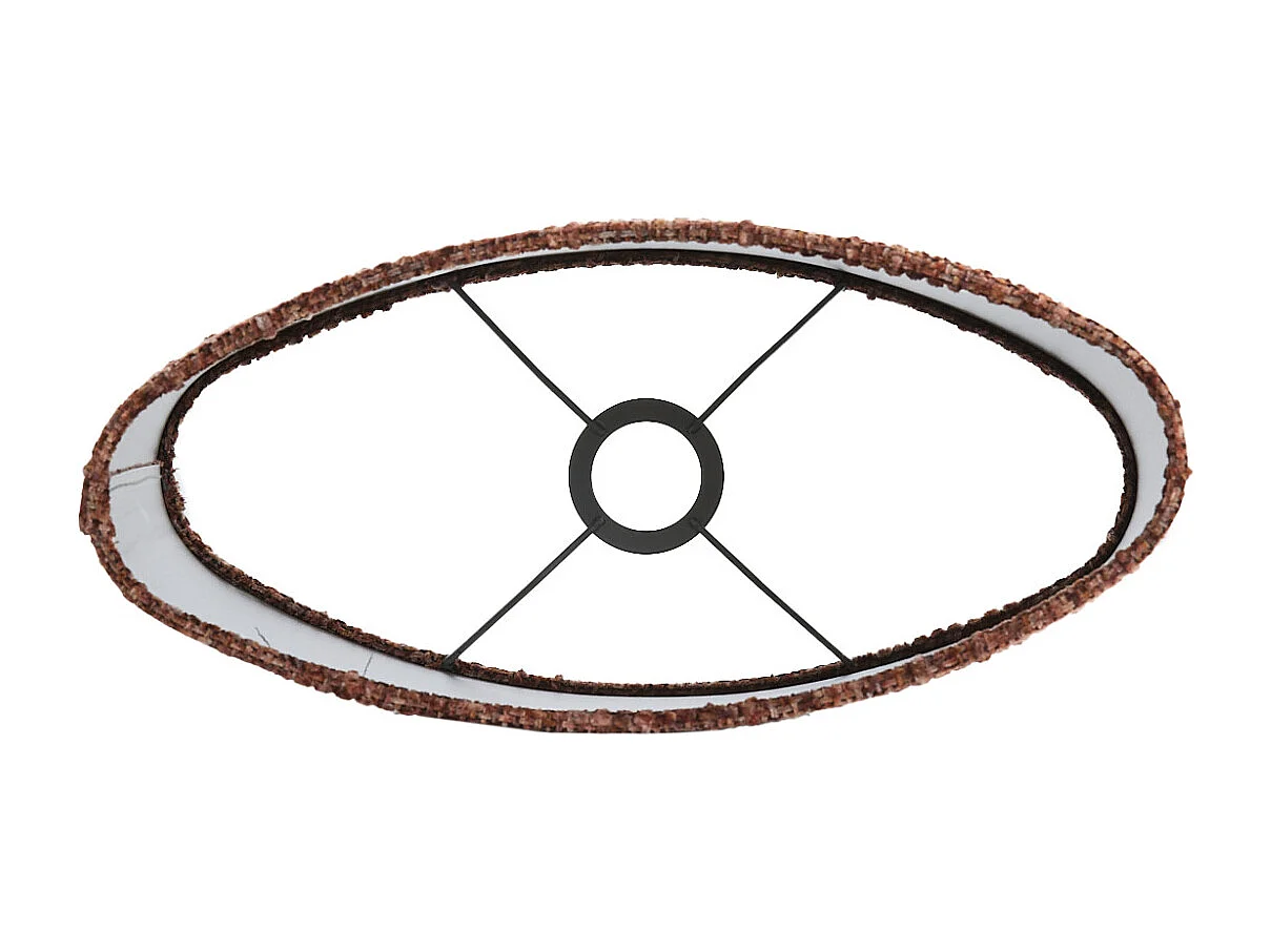 Abat-jour OSIRE - 38x17,5x28 cm - Rouge