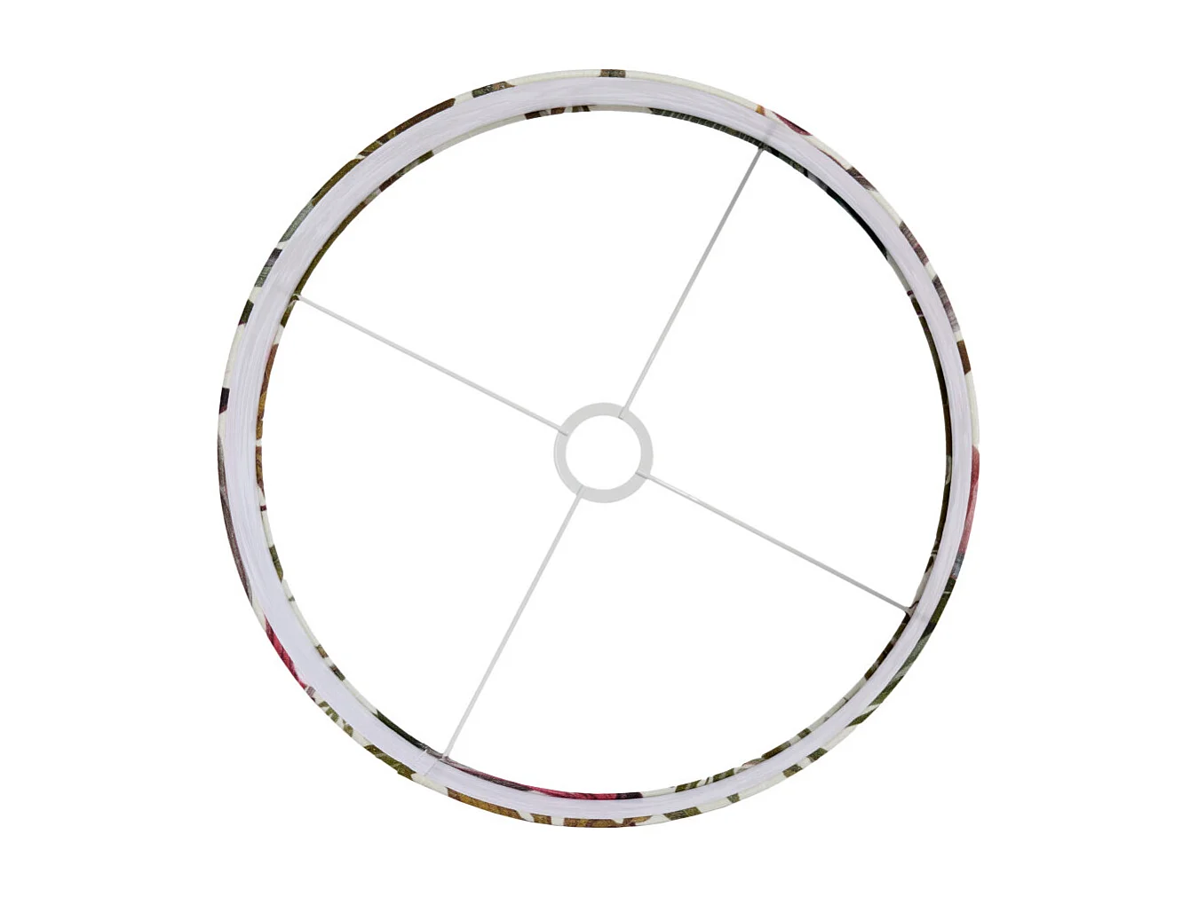 Abat-jour ISADORE - Ø40x30 cm - Blanc