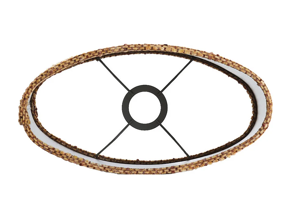 Abat-jour OSIRE - 30x15x25 cm - Marron