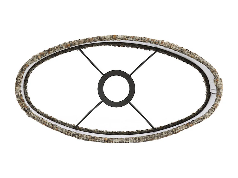 Abat-jour OSIRE - 30x15x25 cm - Gris