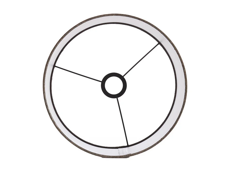 Lampenkap BRANFO - Ø30x32 cm - Bruin