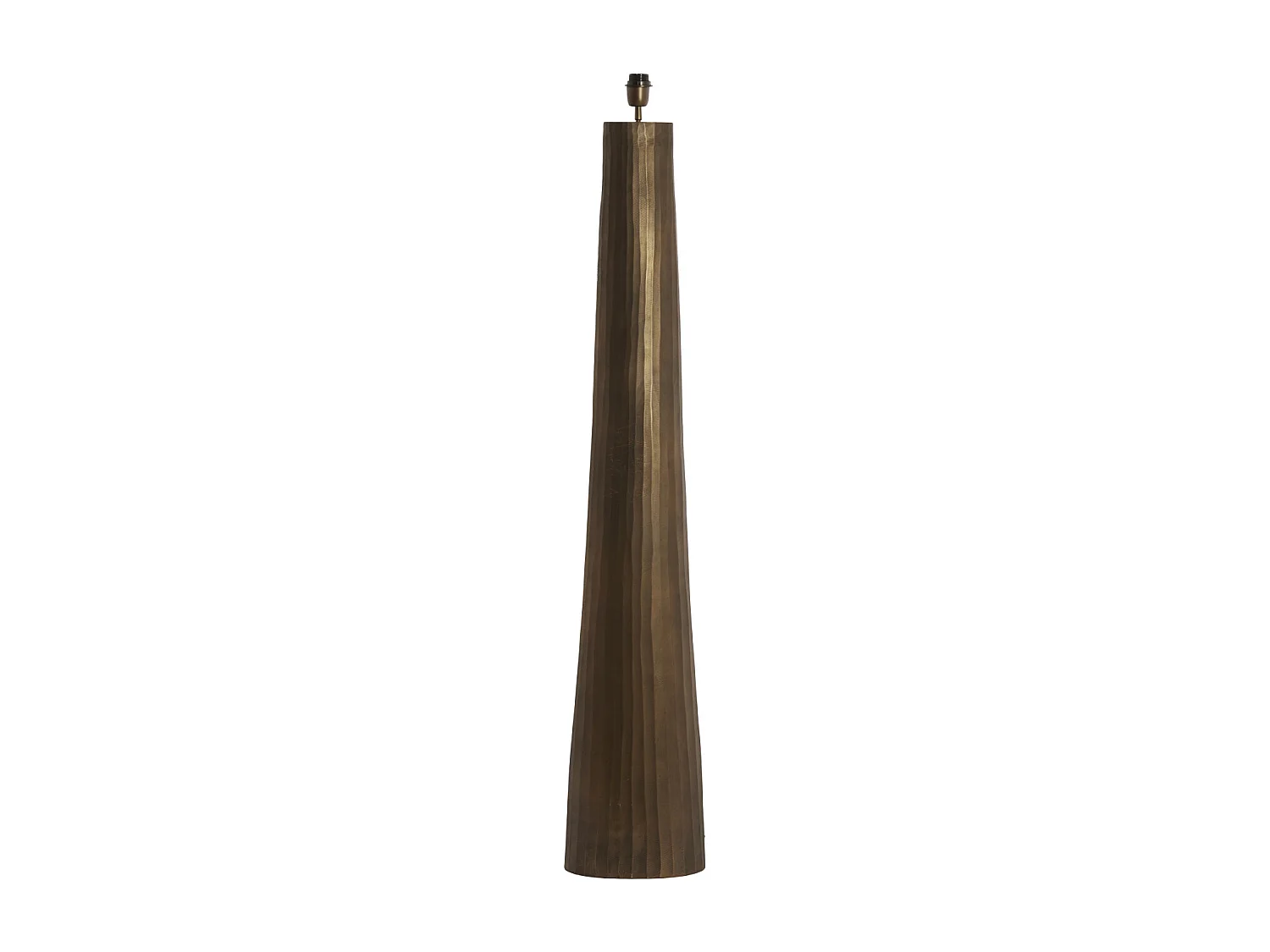Lampadaire MIJAS - 27,5x14x144 cm - Marron