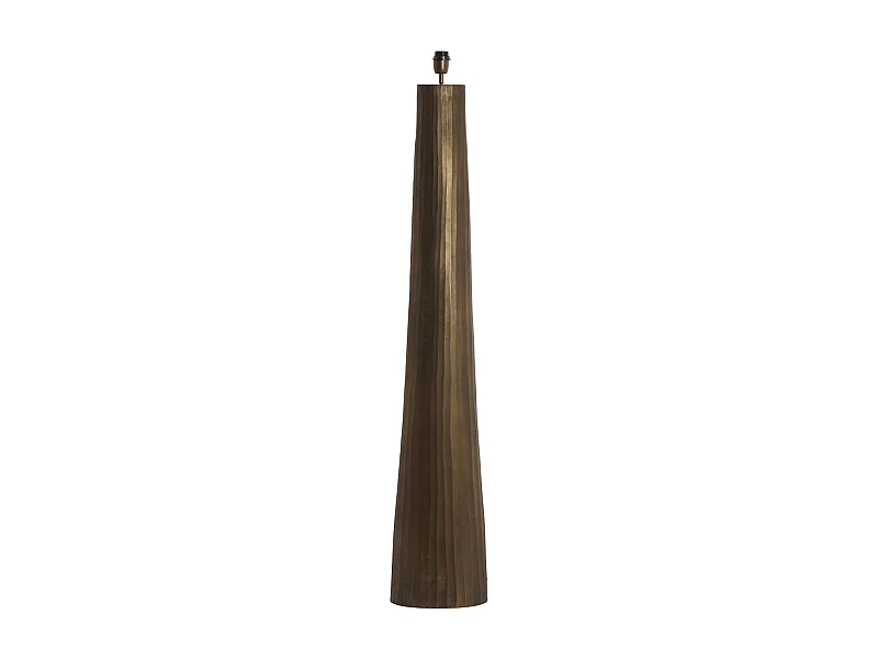 Lampadaire MIJAS - 27,5x14x144 cm - Marron