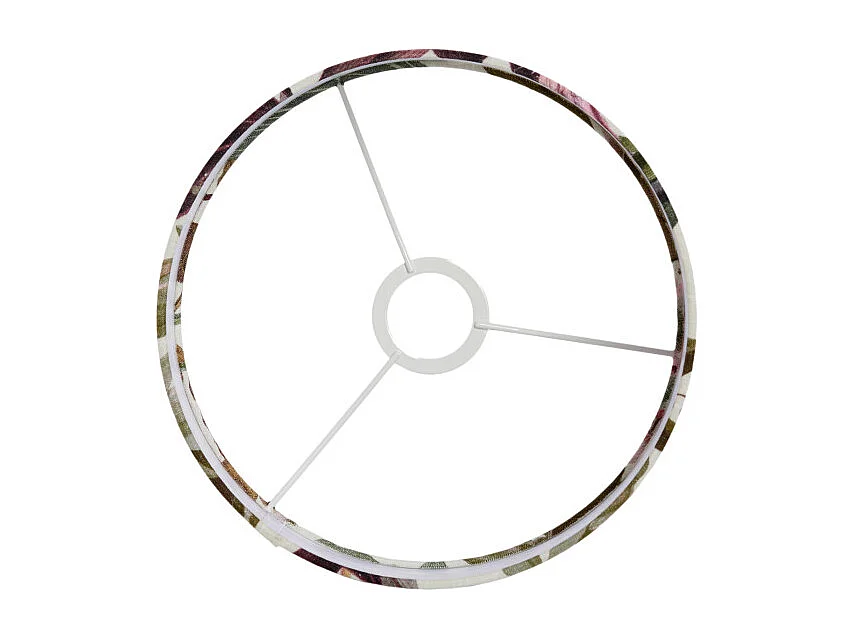 Abat-jour ISADORE - Ø25x18 cm - Blanc