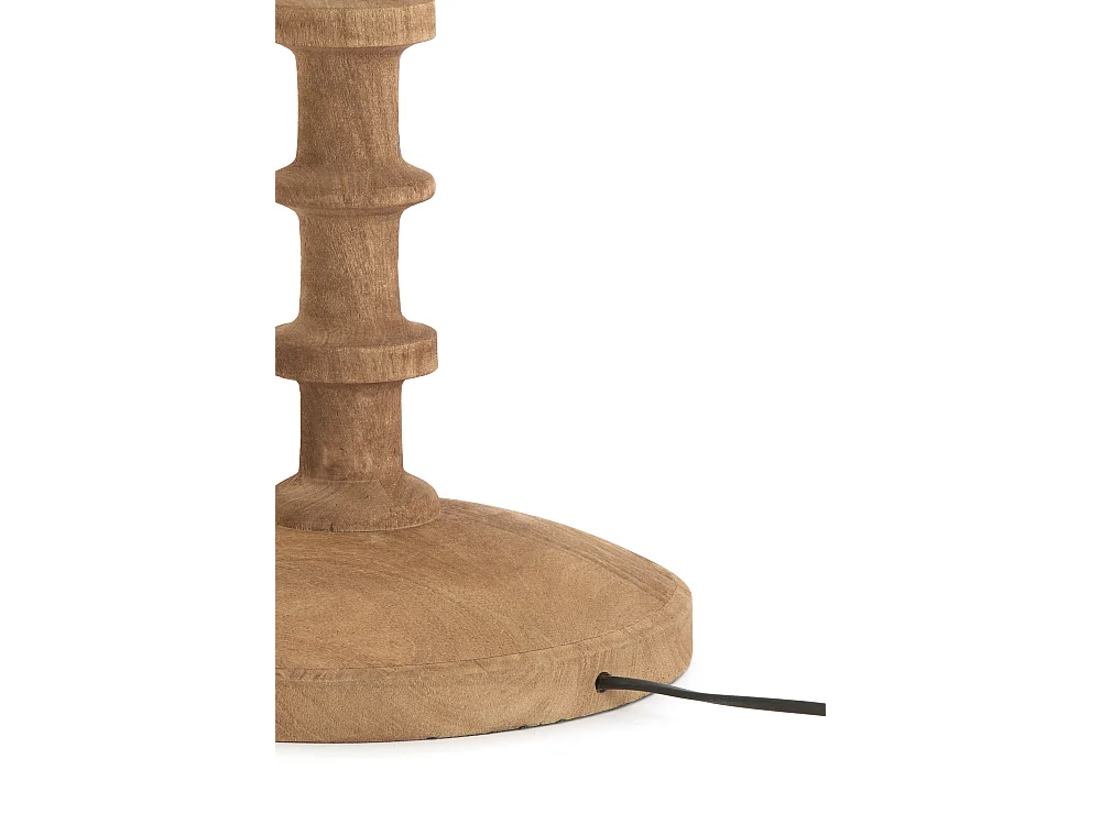 Lampadaire CECILY - Ø30x135 cm - Gris