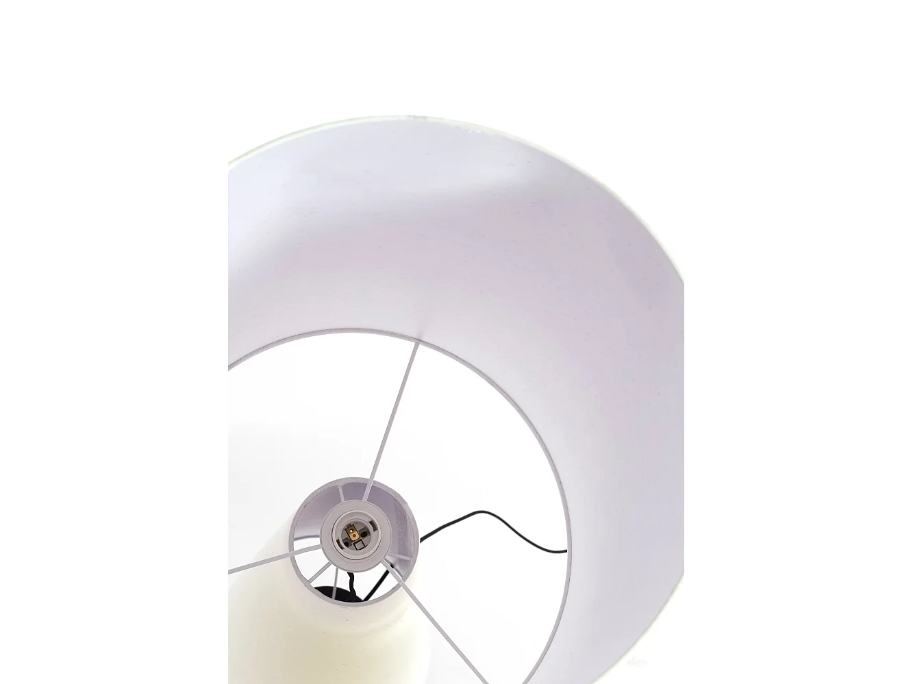 Lampadaire RAENI - Ø38x180 cm - Blanc
