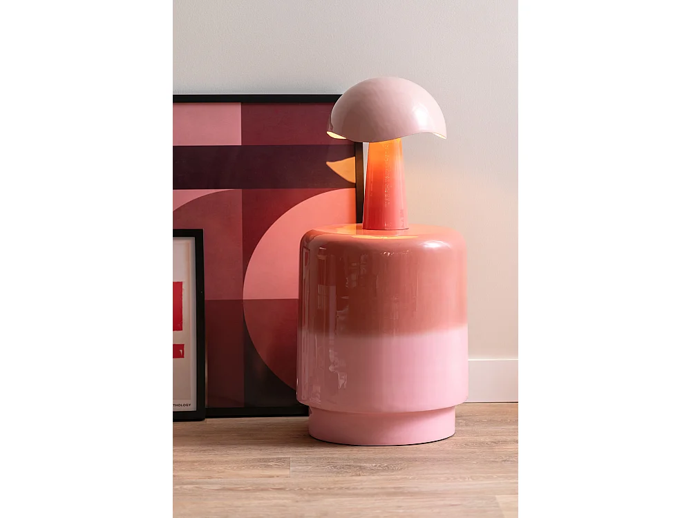 Borrar Hocker - 35x35x45 cm - Rosa