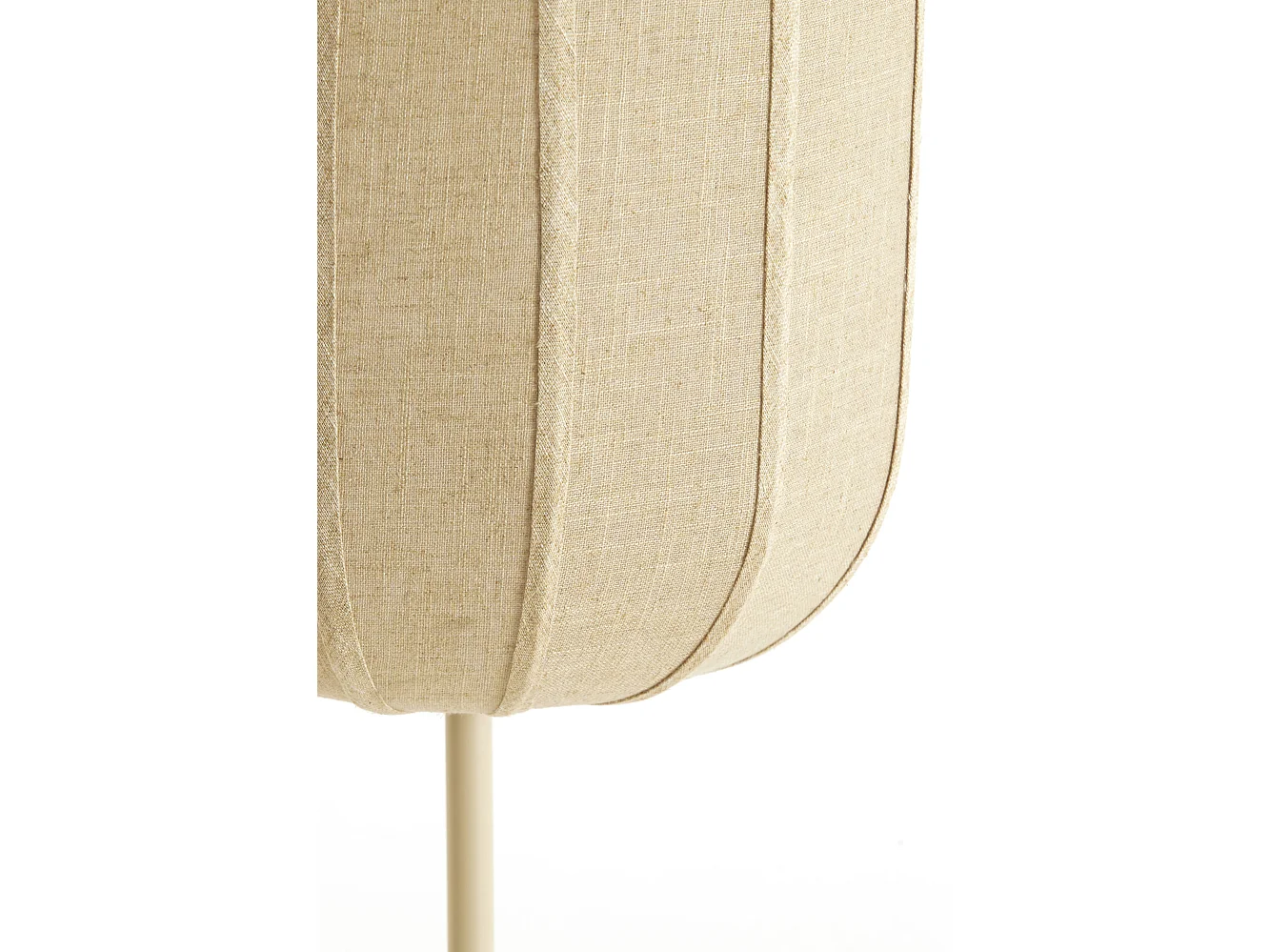 Vloerlamp SOLUNE - Ø35x165 cm - Beige