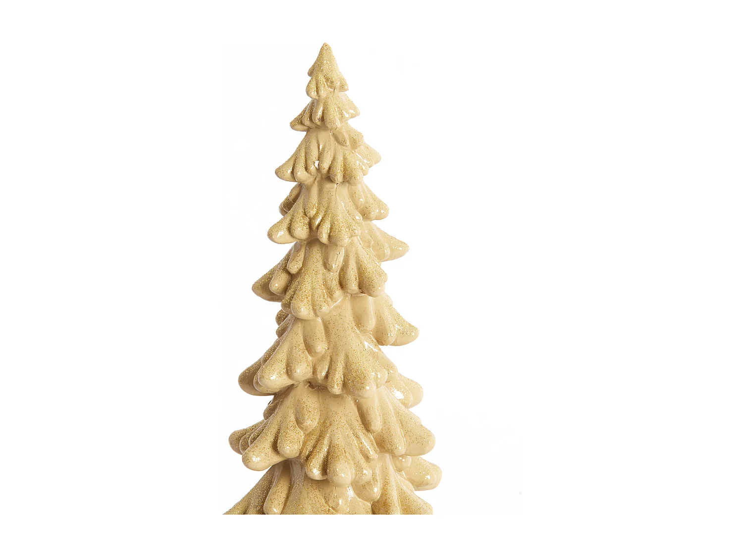 Ornement SAPIN DE NOËL - Ø13x35 cm - Doré