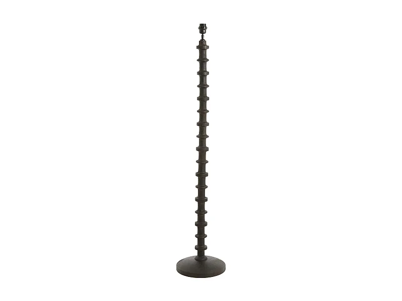 Lampadaire CECILY - Ø30x135 cm - Marron