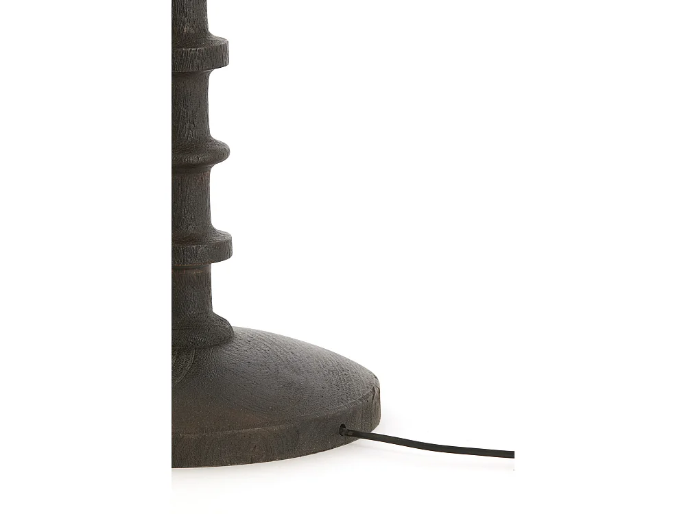 Lampadaire CECILY - Ø30x135 cm - Marron