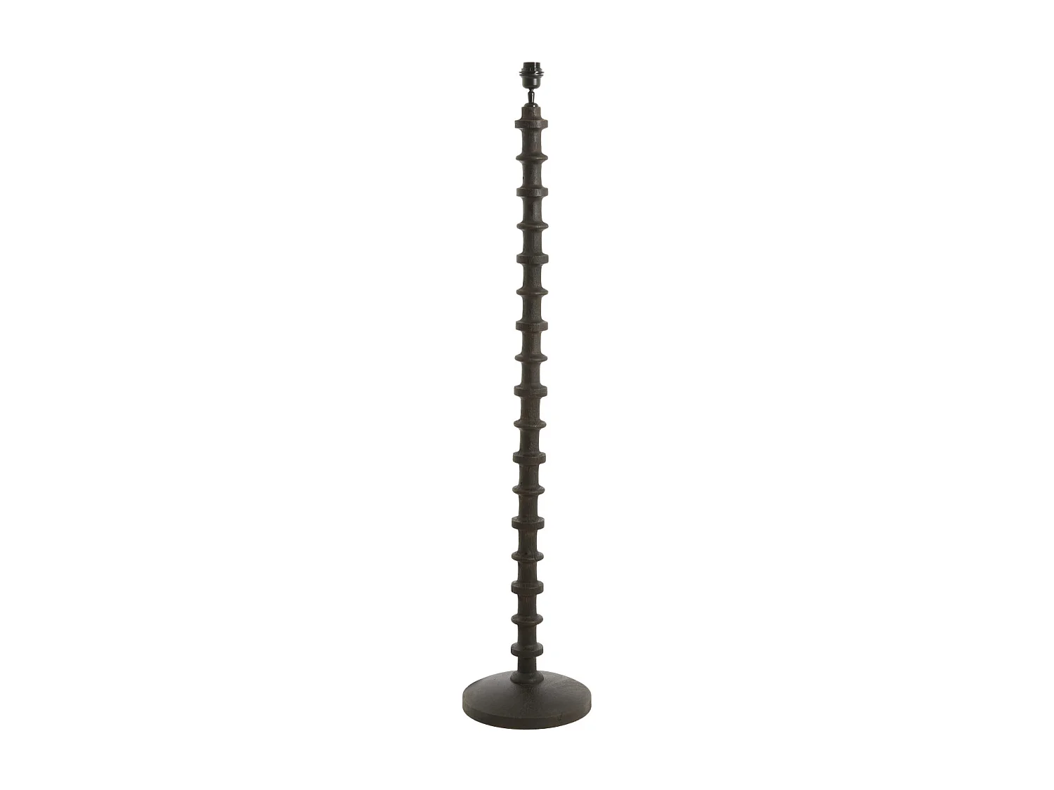 Lampadaire CECILY - Ø30x135 cm - Marron