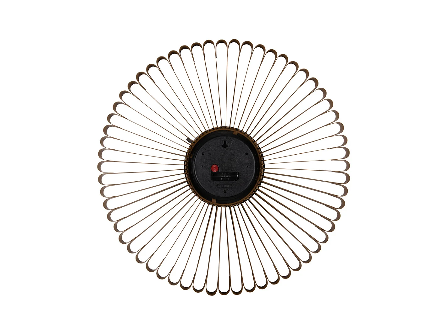 Horloge murale Cascara - 50x4x50 cm - Marron