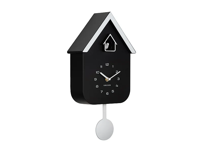 Reloj de pared cucú Dupla Color - Blanco y negro
