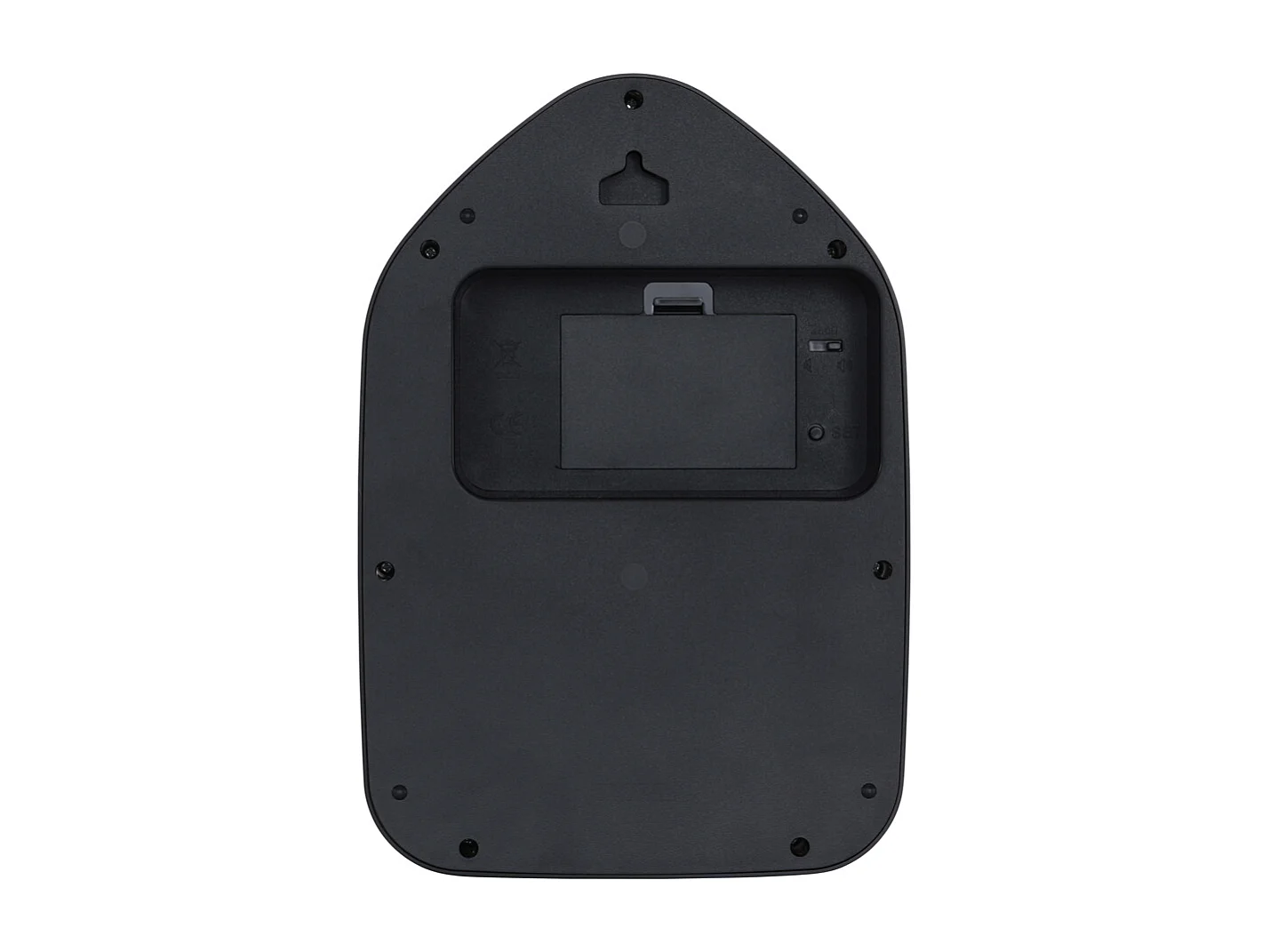 Horloge murale moderne pour chien - 29,1 x 29,1 x 29,1 cm - Vert