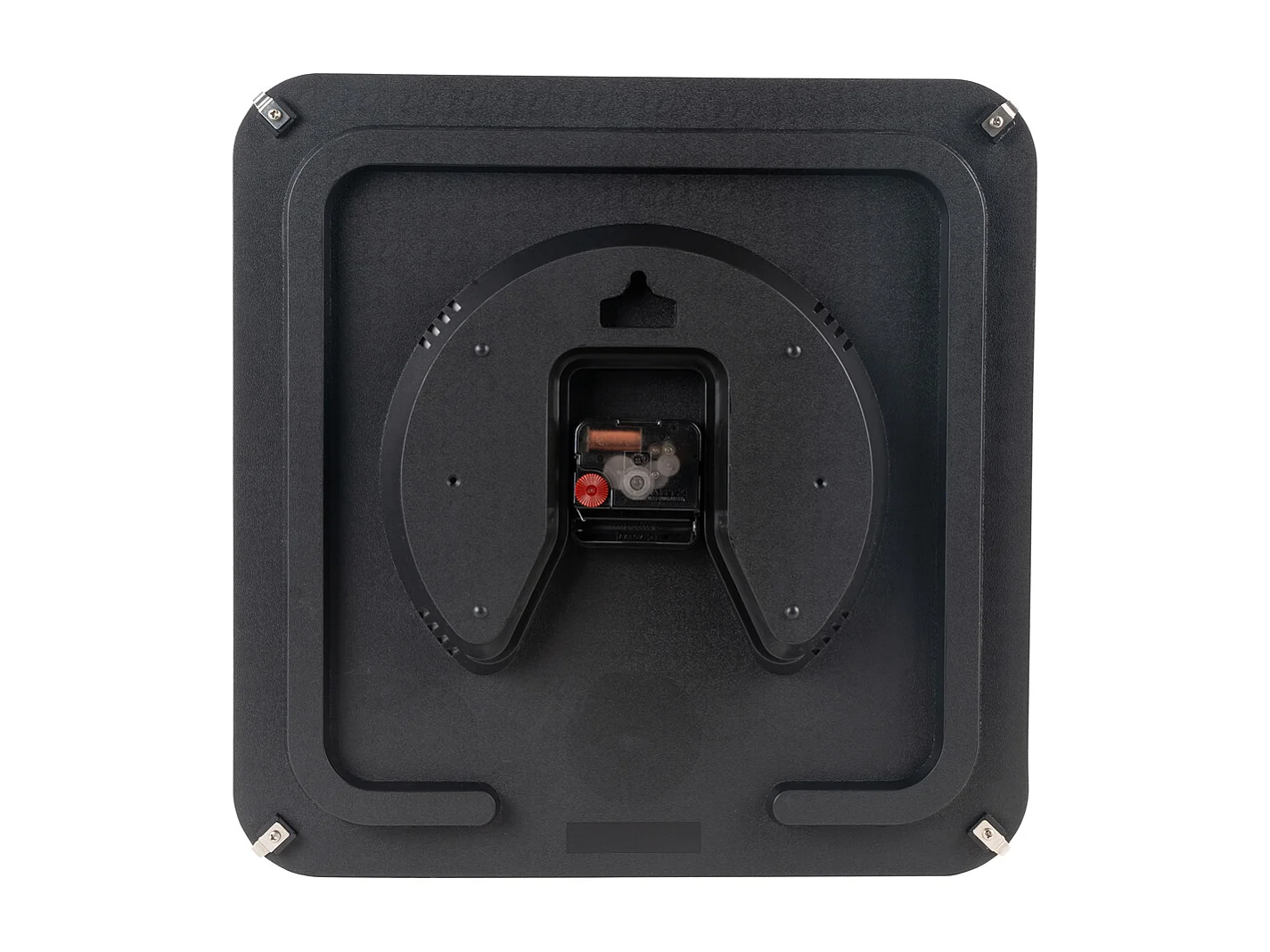 Horloge murale dôme Sucinto - 4,5 x 35 x 35 cm - Noir