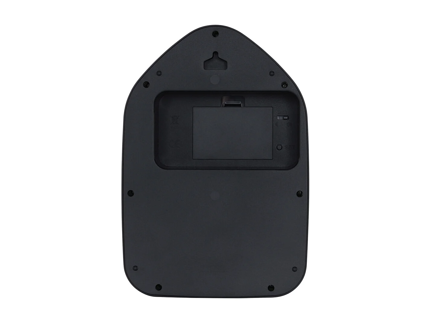 Reloj de pared moderno de gatito - Negro - Ø29,1 cm